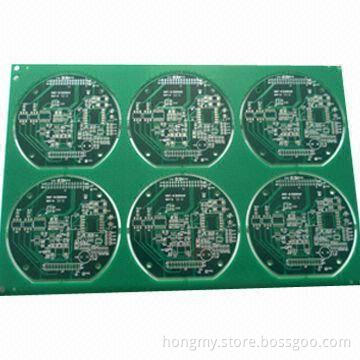 FR-4 HASL Finished Double-sided PCB with 0.2mm Minimum Line Width